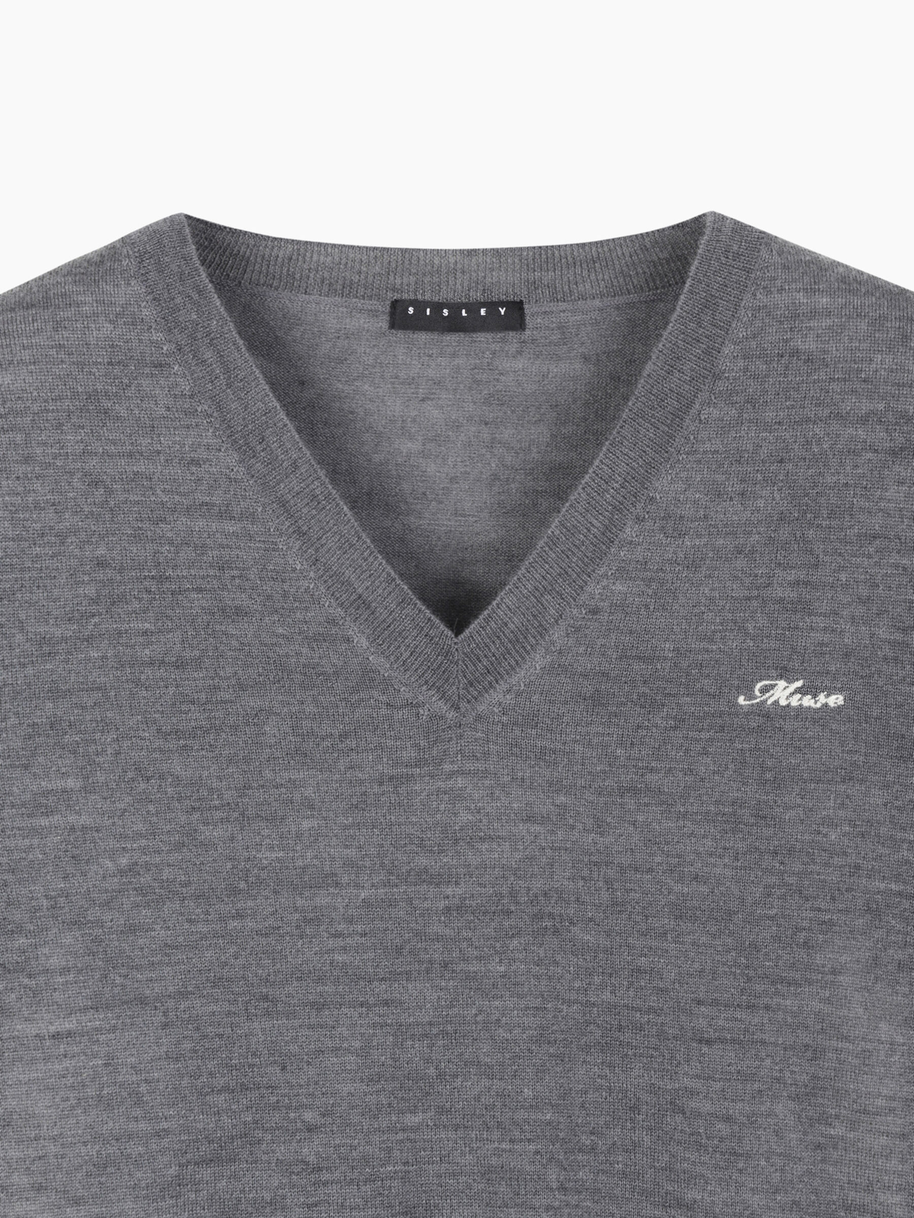 MAGLIA SCOLLO V M/M Donna image number null