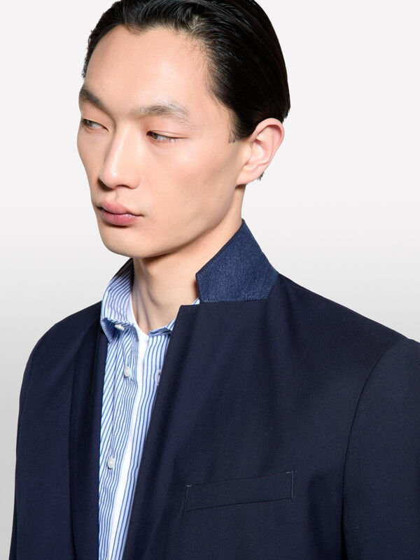 Blazer formale blu scuro - blazer da uomo | Sisley