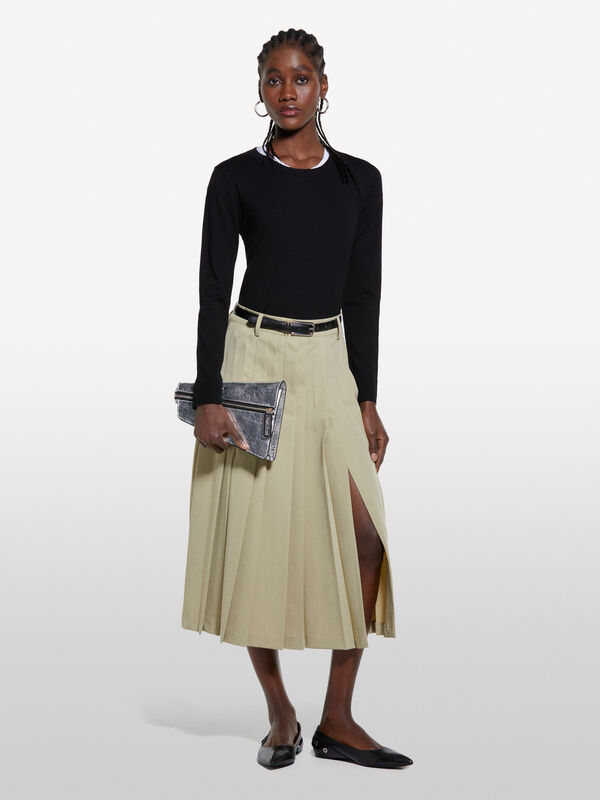 Maglia girocollo nera - maglie girocollo da donna | Sisley