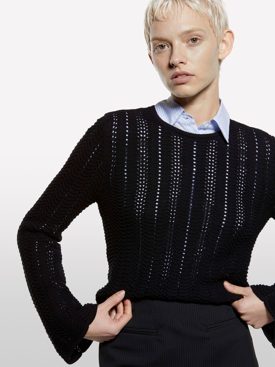 MAGLIA G/C M/L Donna image number null