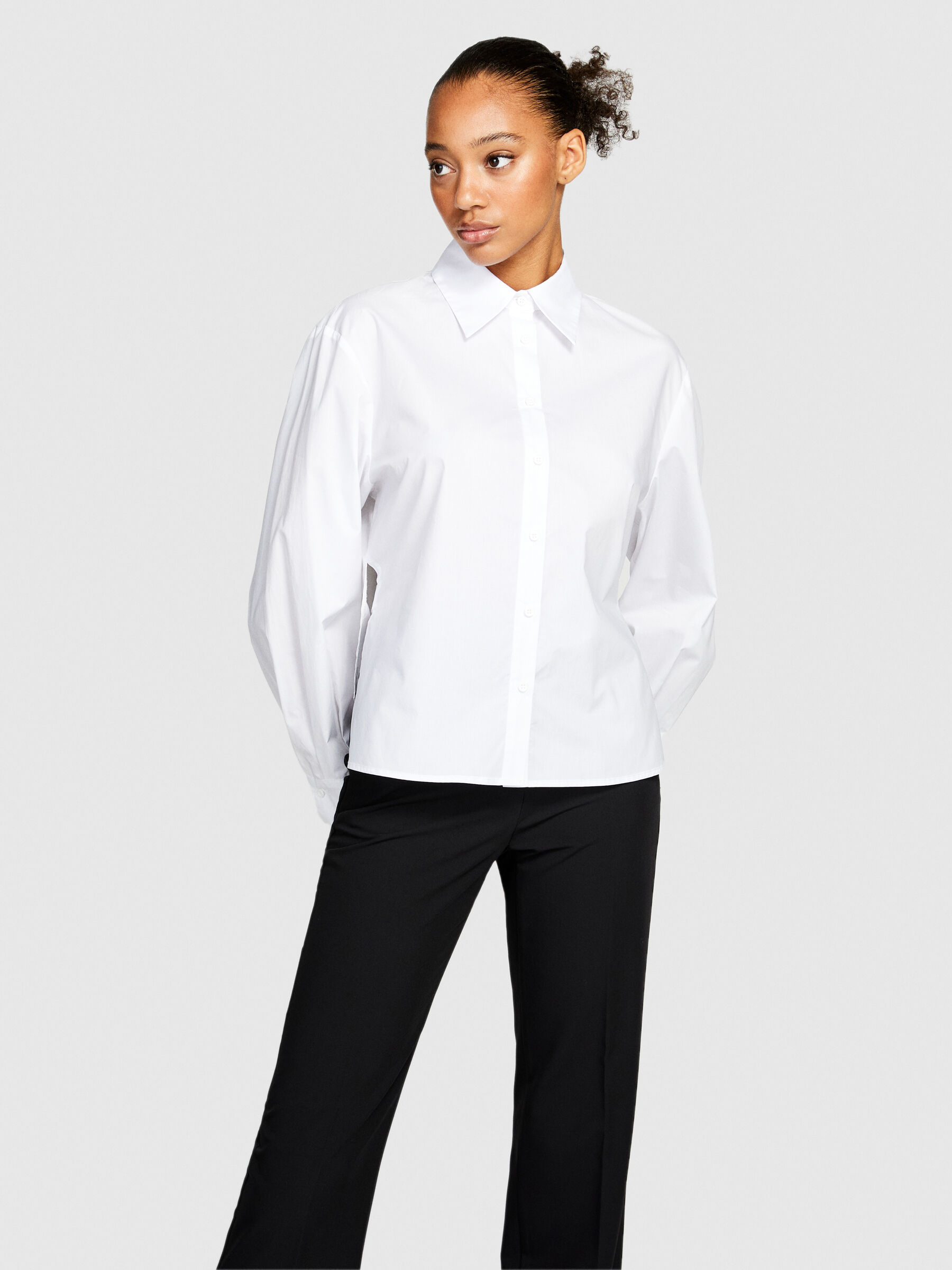 Camicia asimmetrica on sale
