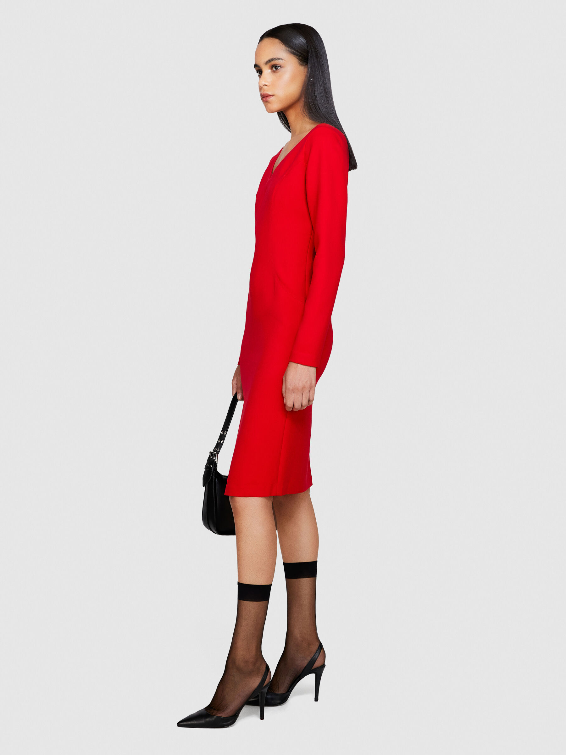Sisley shop vestito rosso