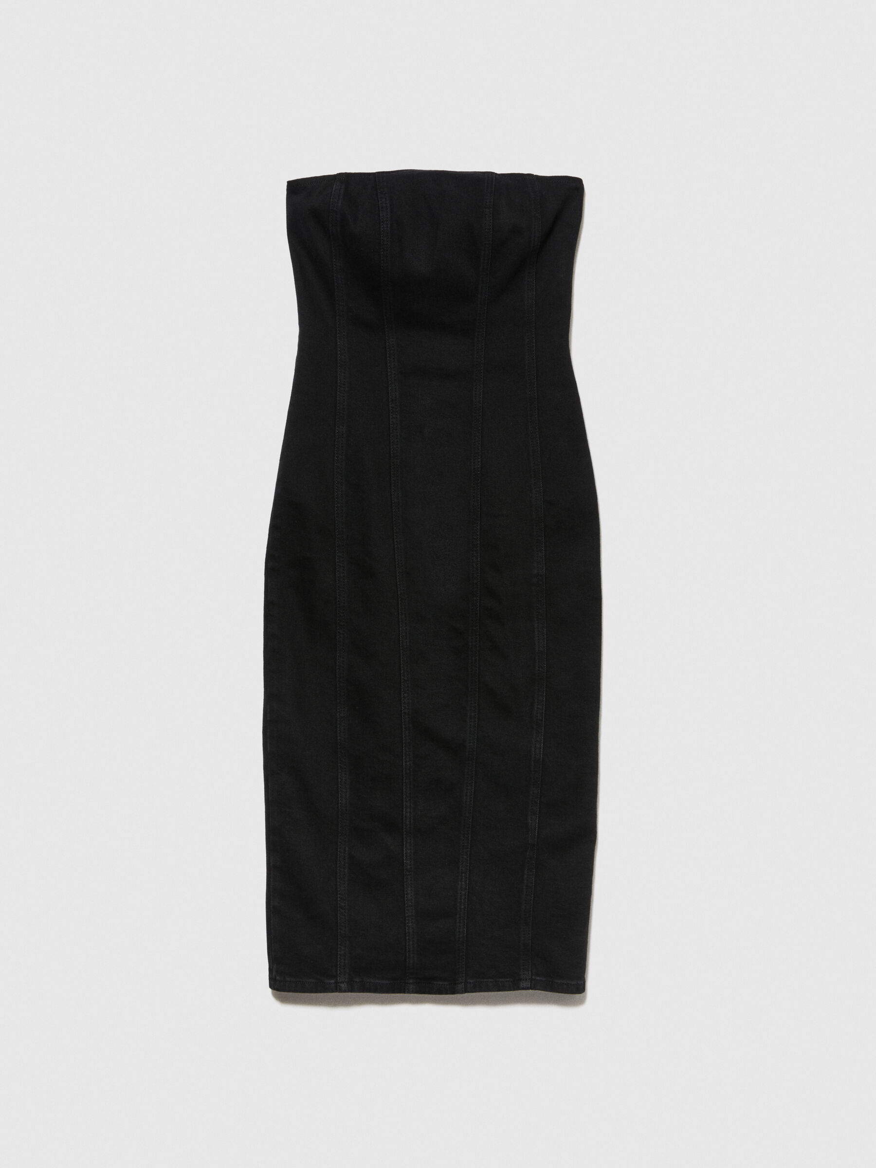 Vestito jeans nero top