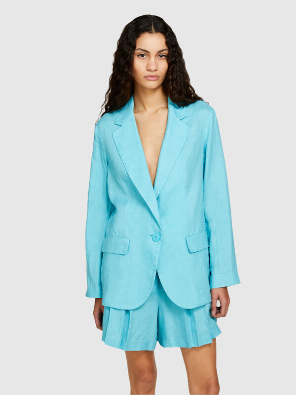 Blazer 100% lino - blazer da donna | Sisley