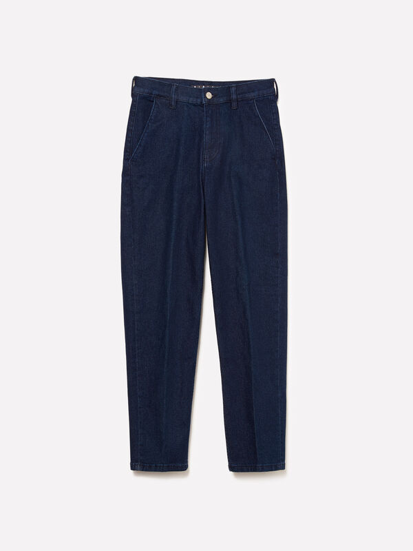 Jeans Style 71 chino slim fit blu scuro - jeans slim fit da donna | Sisley