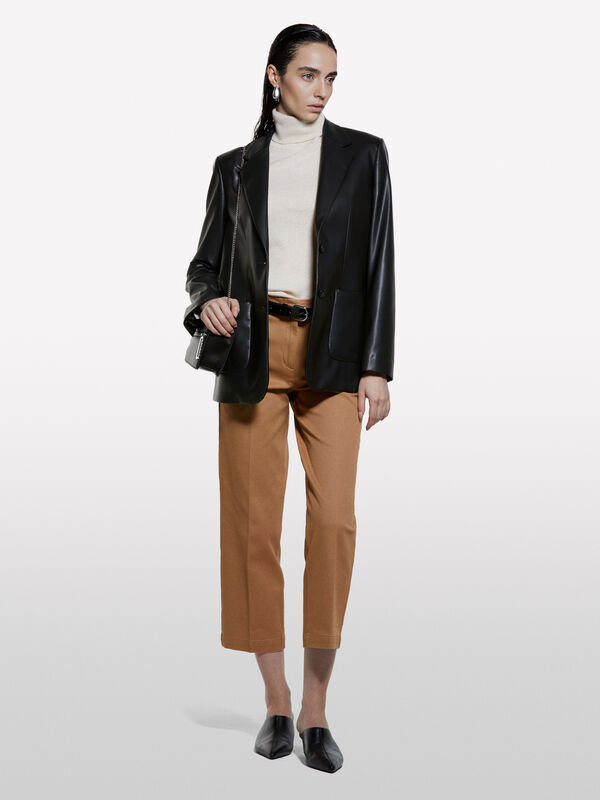 Maglia dolcevita beige - maglie collo alto da donna | Sisley