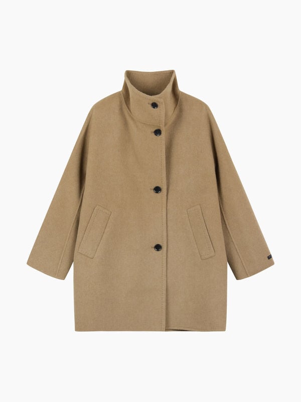 Cappotto con collo alto - Trench | Sisley K