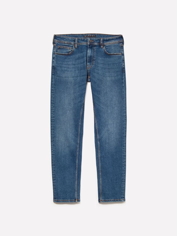 Jeans Style 74 slim fit blu chiaro - jeans slim fit da uomo | Sisley