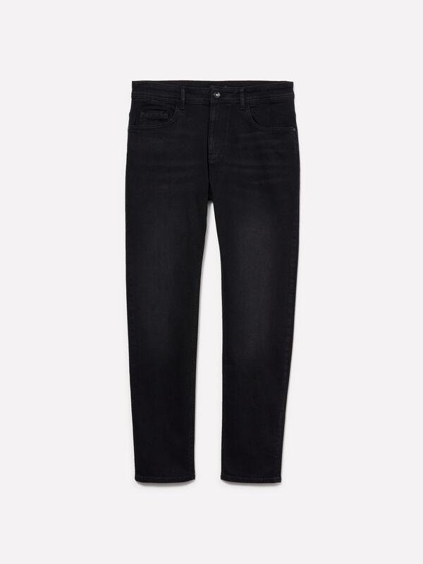 Jeans Boston slim fit neri - jeans slim fit da uomo | Sisley