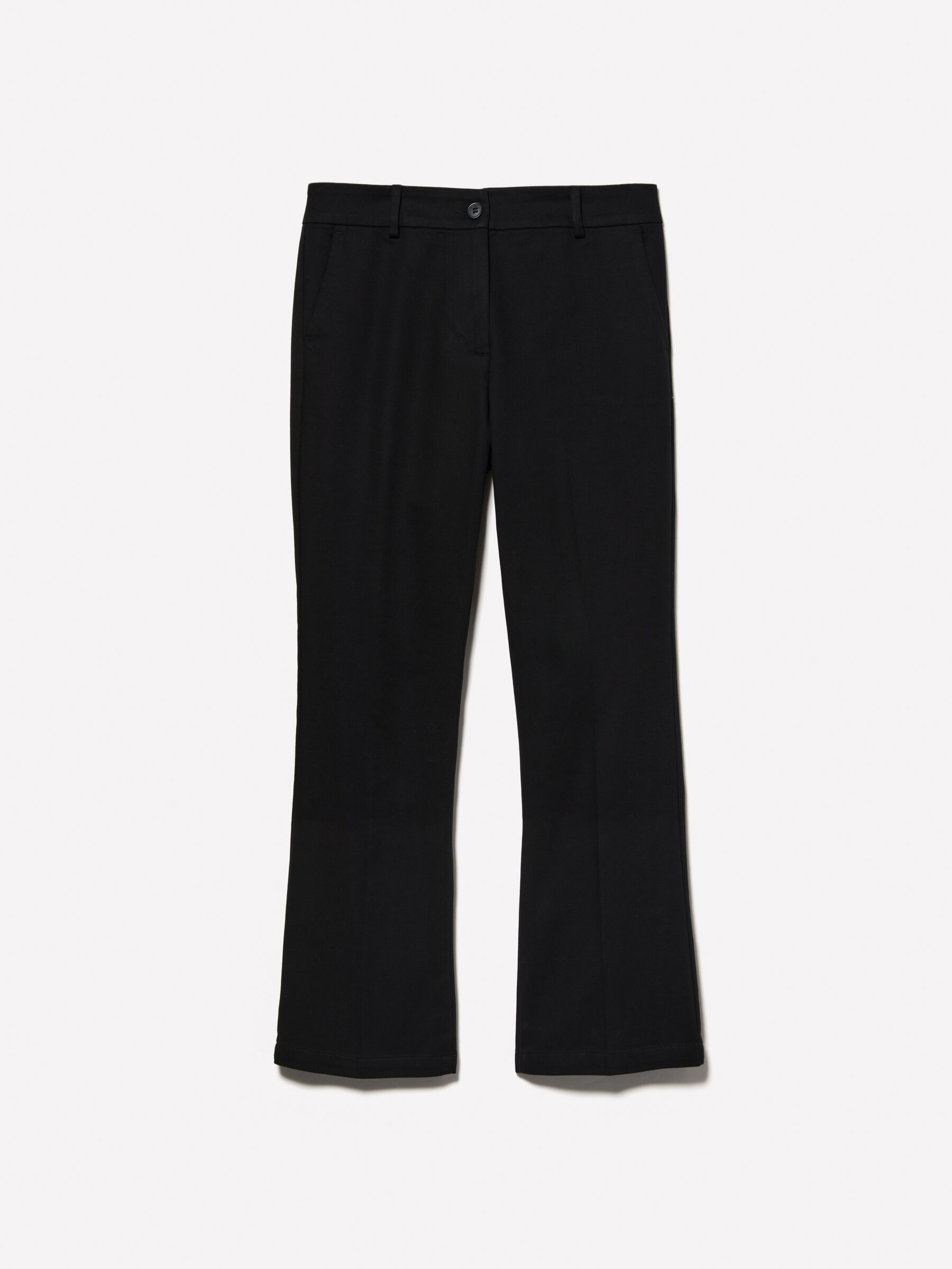 Pantaloni slim fit neri Nero Sisley