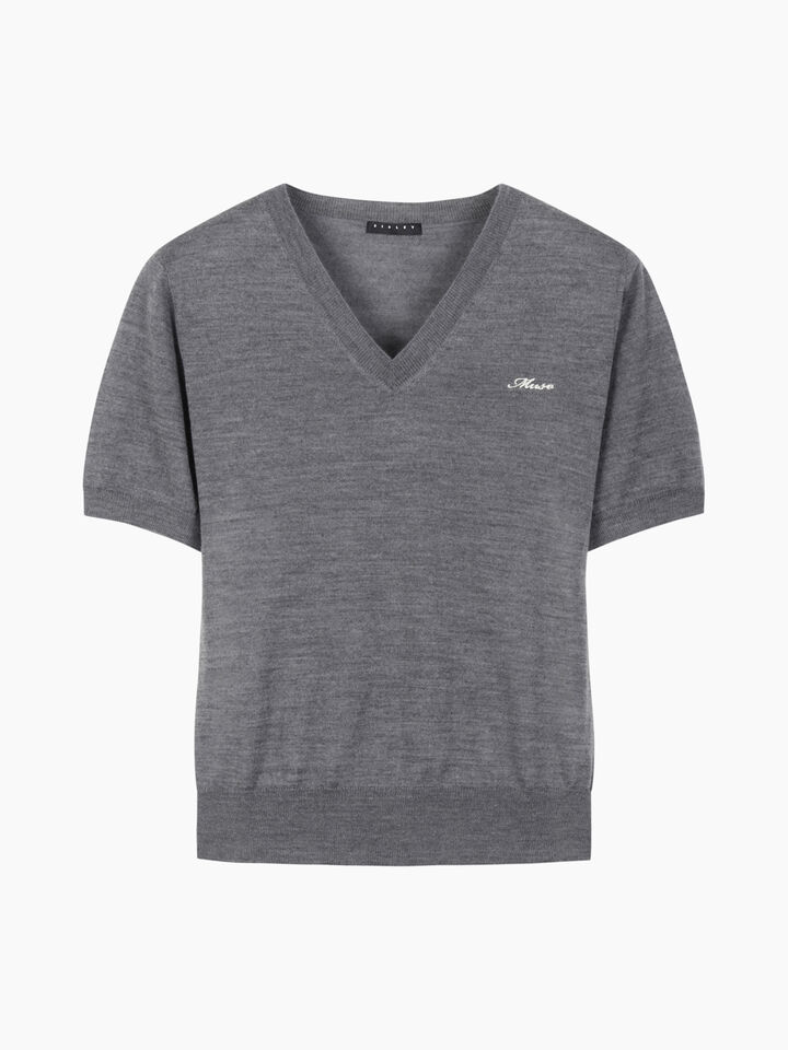 MAGLIA SCOLLO V M/M Donna