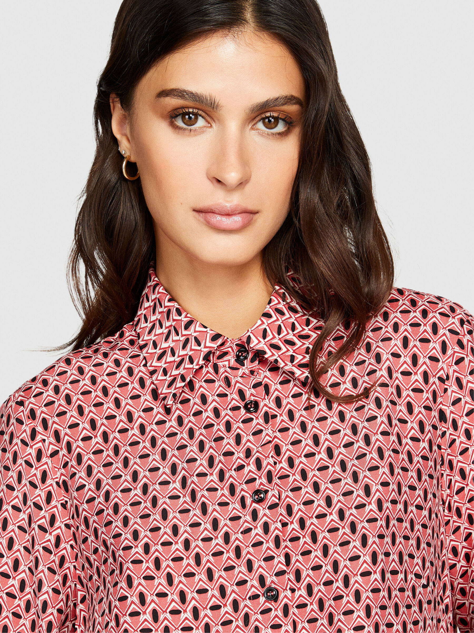 Camicia stampata Multi color Donna Sisley