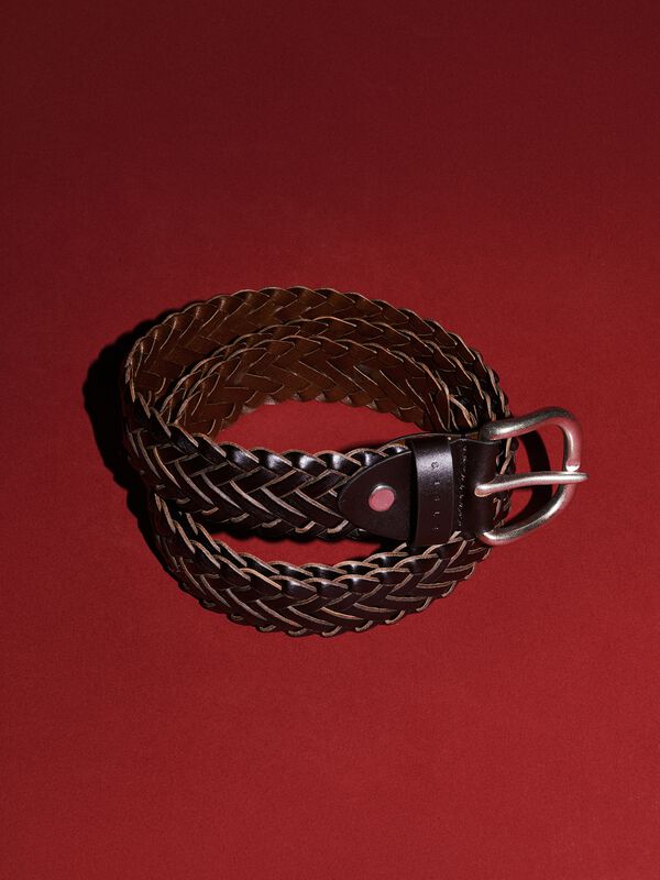 Cintura intrecciata - cinture da uomo | Sisley