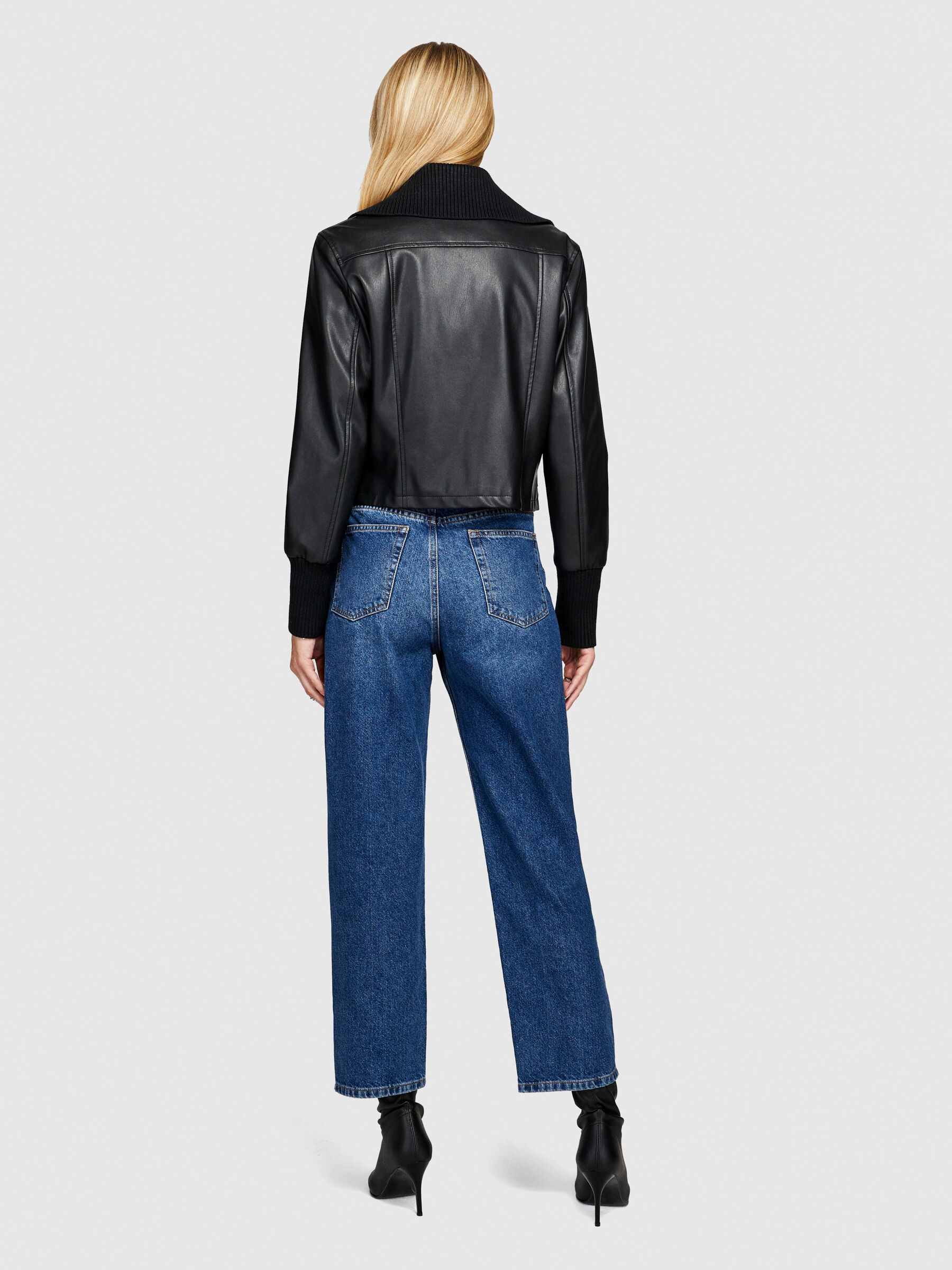 Giubbotto cropped hotsell