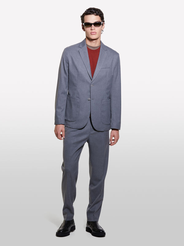 Blazer tecnico grigio - blazer da uomo | Sisley