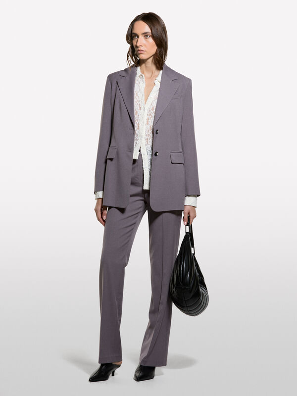 Blazer lungo slim fit - blazer da donna | Sisley