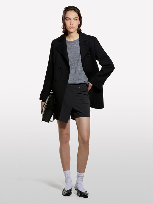 Maglia in misto lana con scollo a barchetta - maglie scollo a barchetta da donna | Sisley