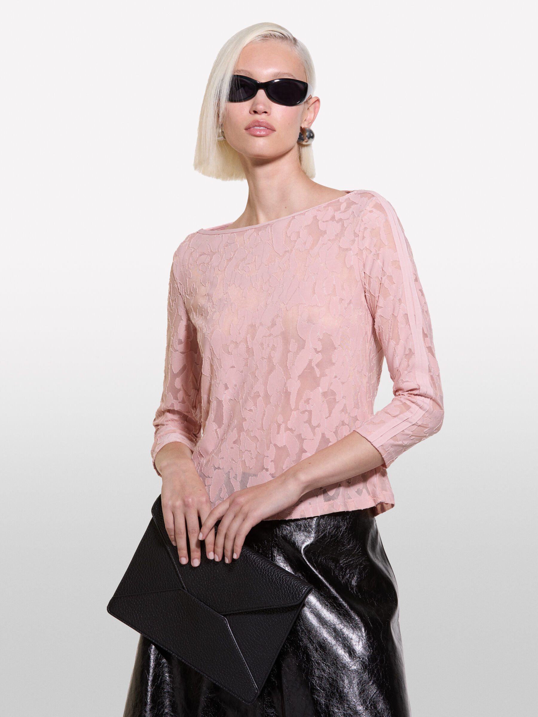 T shirt a Manica Lunga Donna Sisley