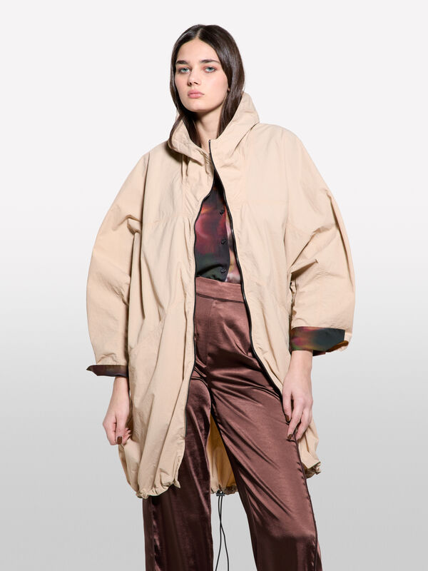 Cappa over con cappuccio - cappe, poncho, mantelle da donna | Sisley