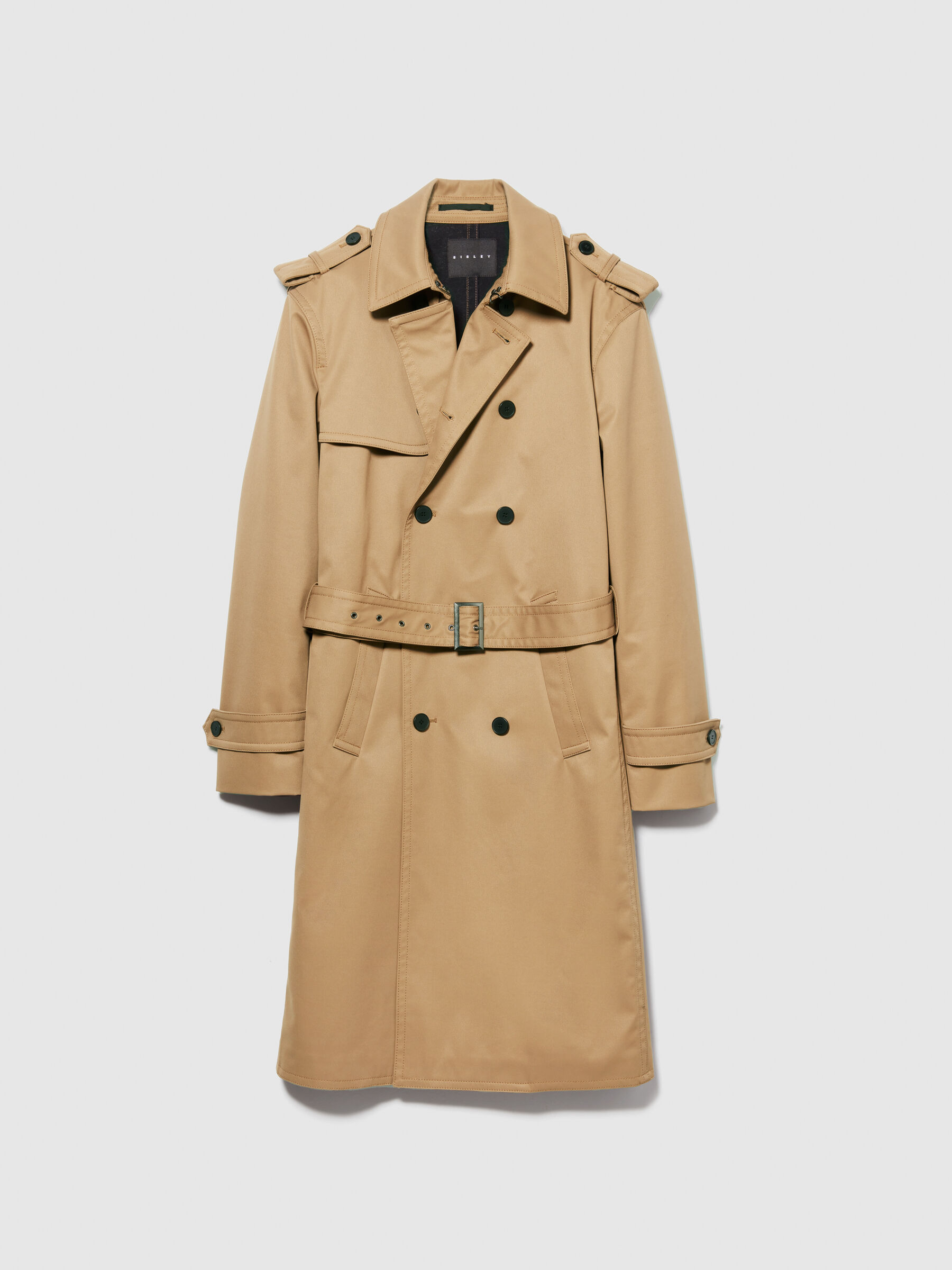 Trench sisley on sale uomo