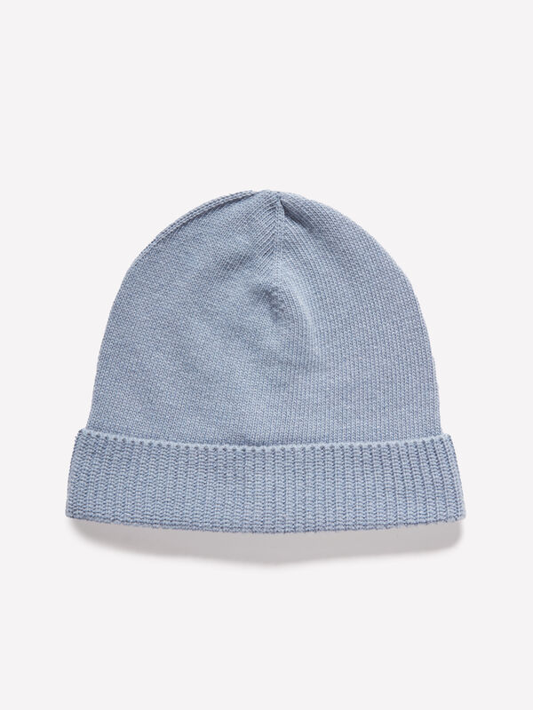 Cappello blu in maglia - cappelli da donna | Sisley