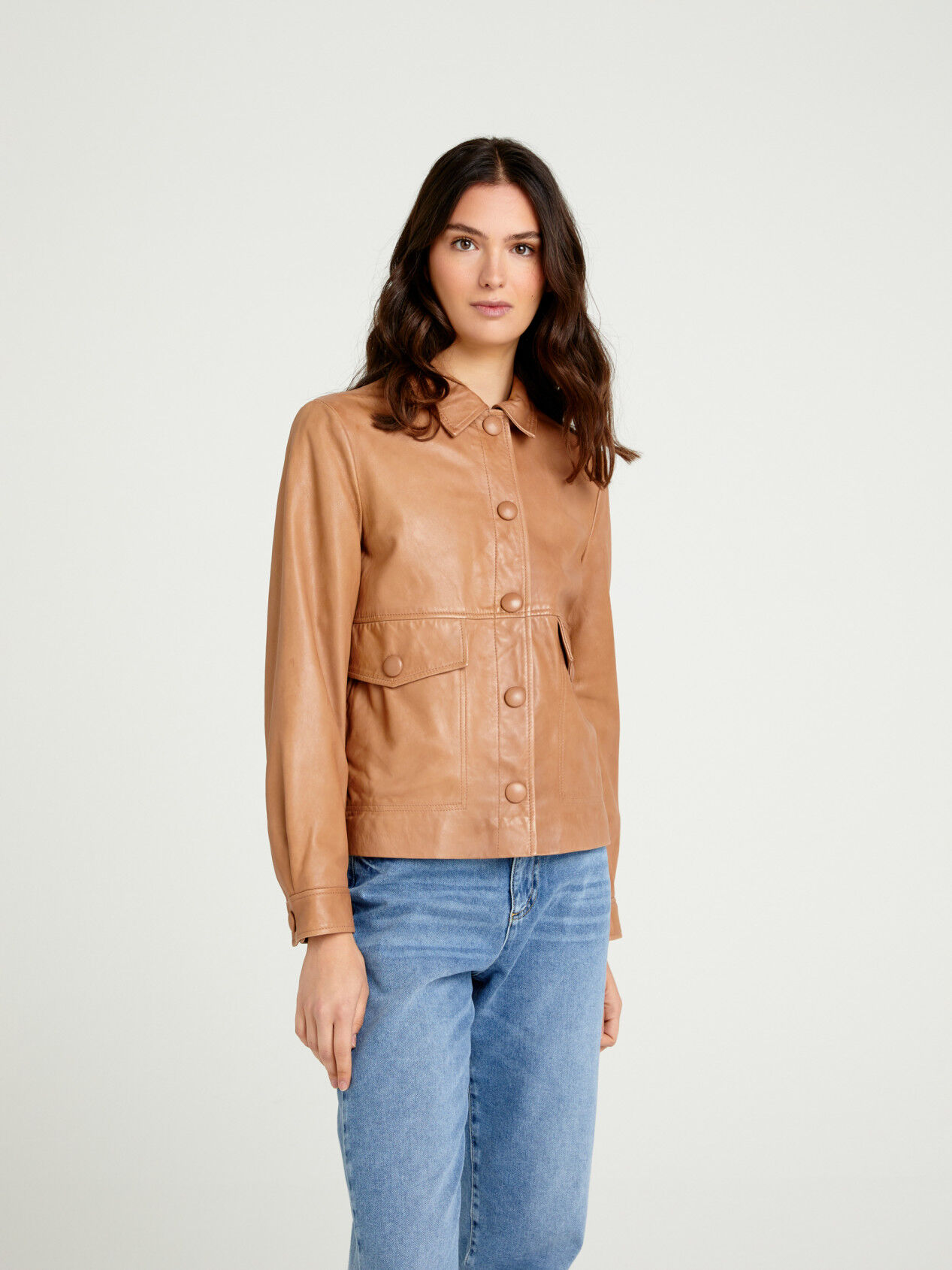 giubbotti in pelle sisley