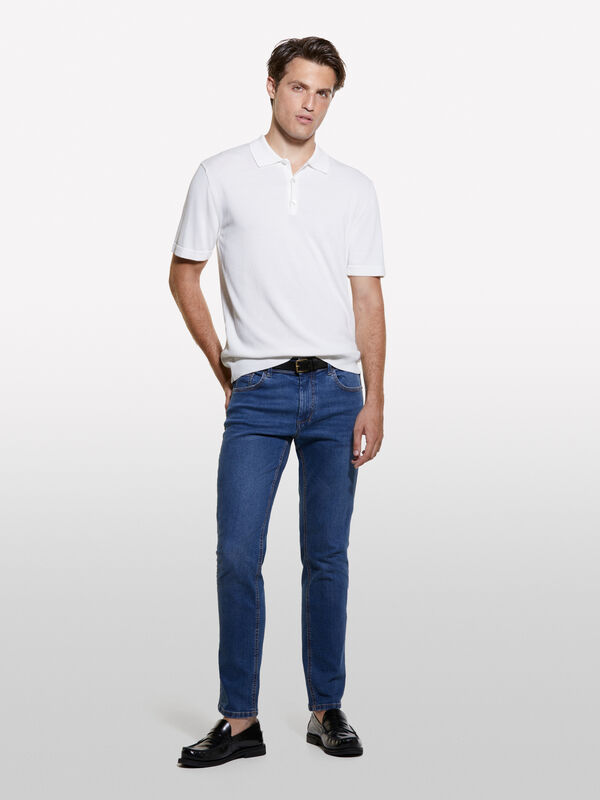 Jeans Stockholm blu slim fit - jeans slim fit da uomo | Sisley