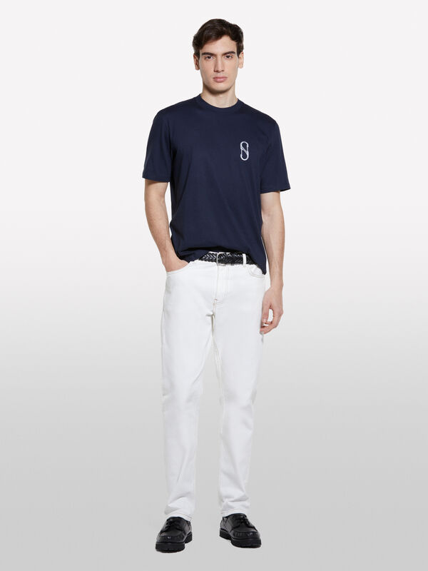 Jeans Style 75 regular fit bianchi - jeans regular da uomo | Sisley
