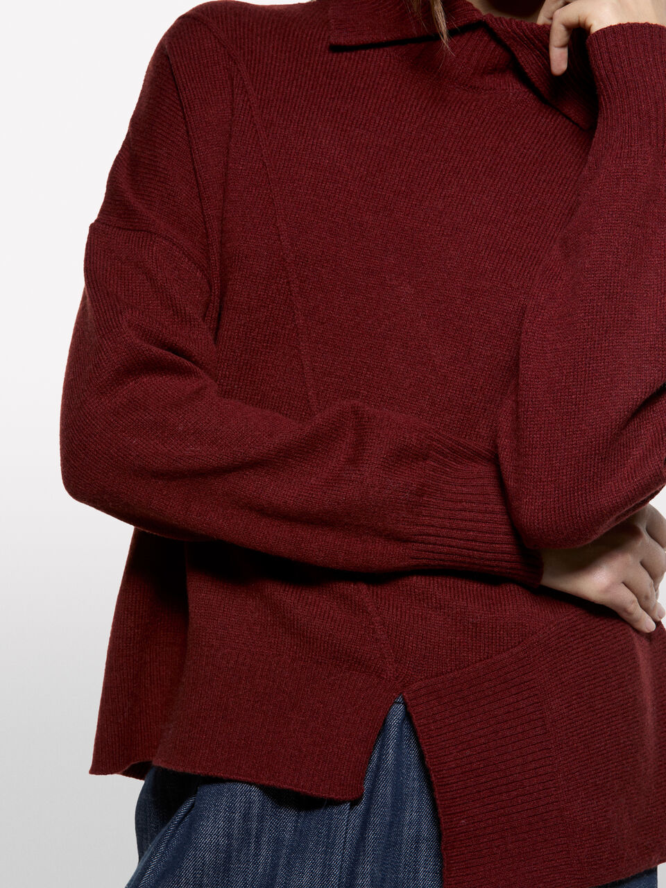 MAGLIA LUPETTO M/L Donna image number null