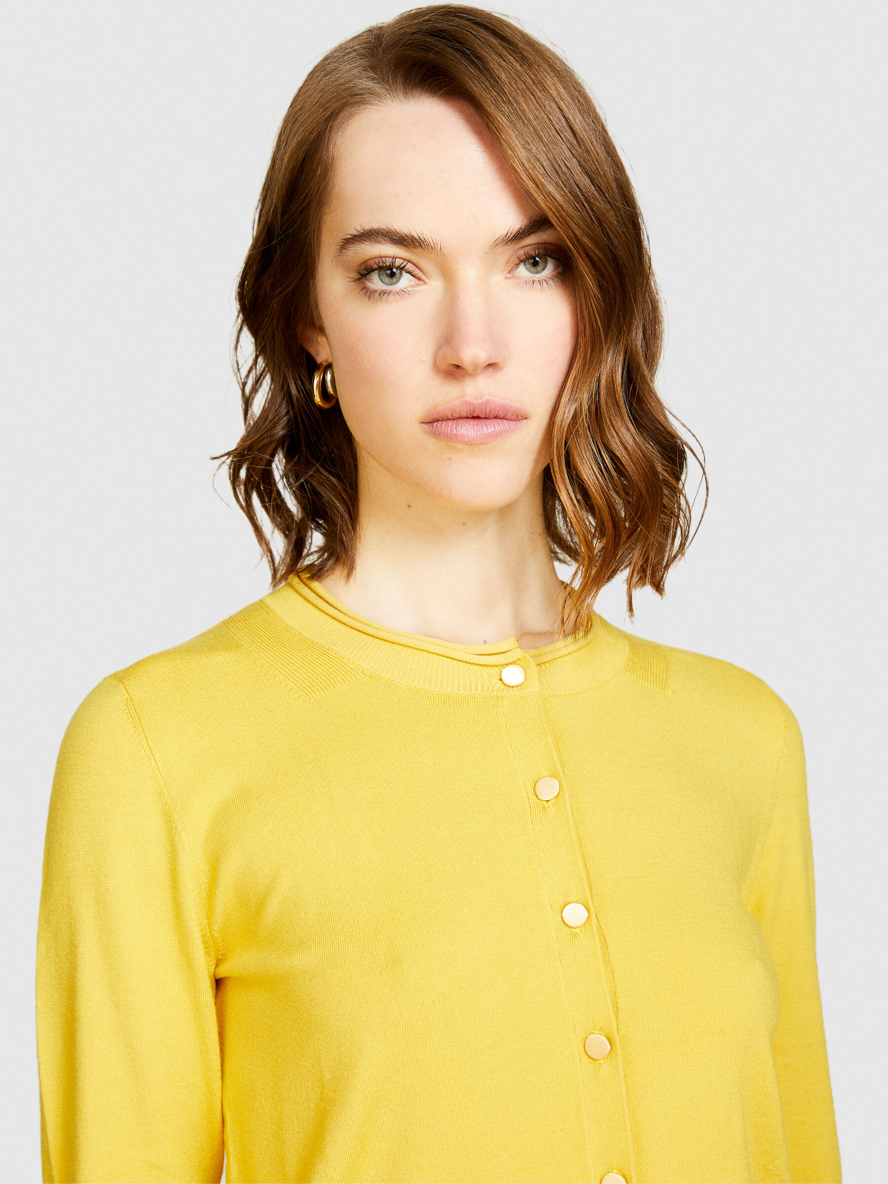 Cardigan online giallo donna
