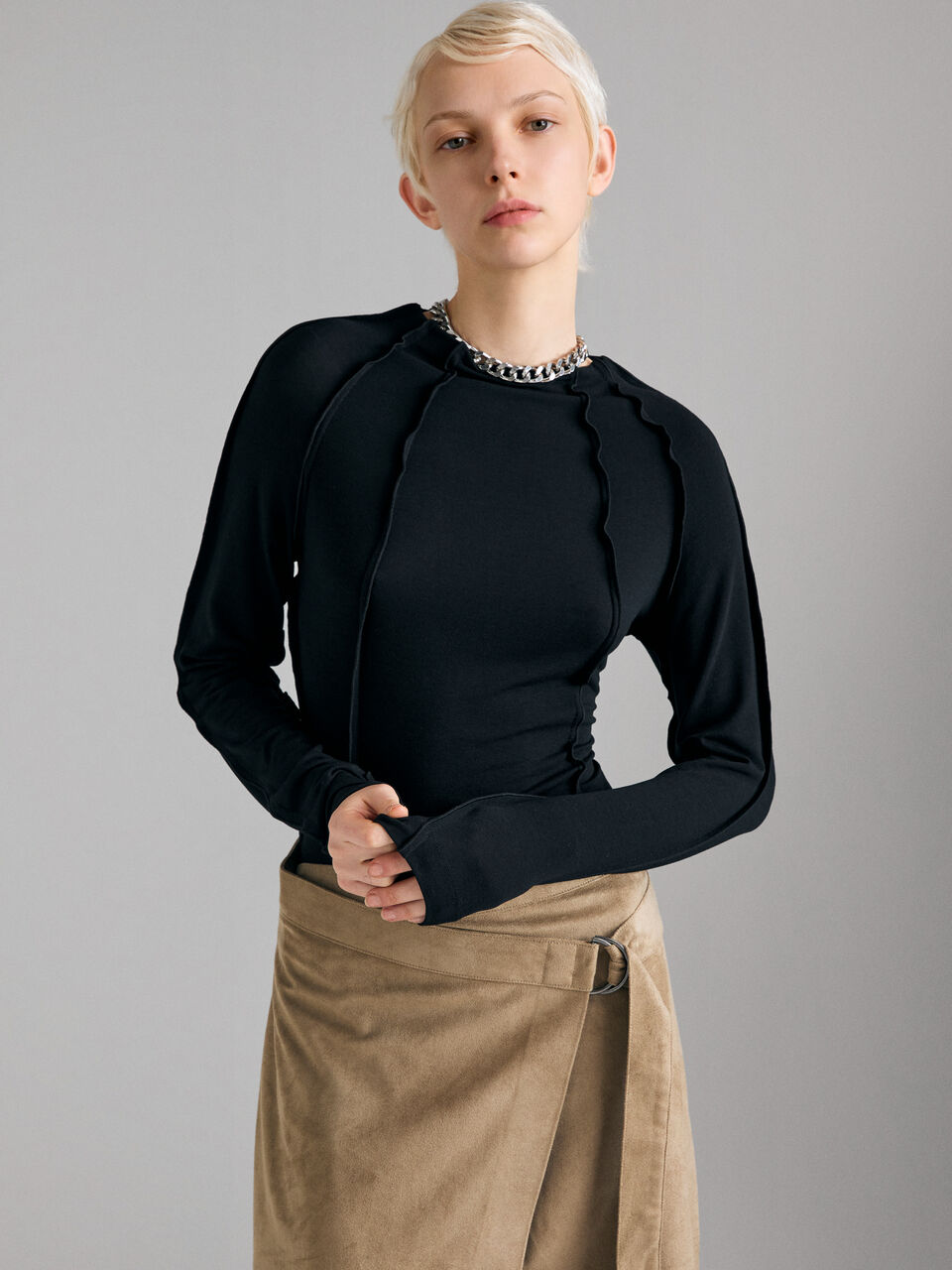 MAGLIA G/C M/L Donna image number null