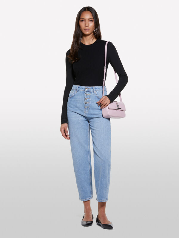 Jeans a vita alta - jeans mom fit e boyfriend da donna | Sisley