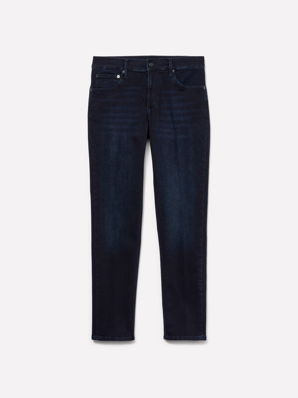 Jeans Stockholm slim fit lavaggio blu scuro - jeans slim fit da uomo | Sisley