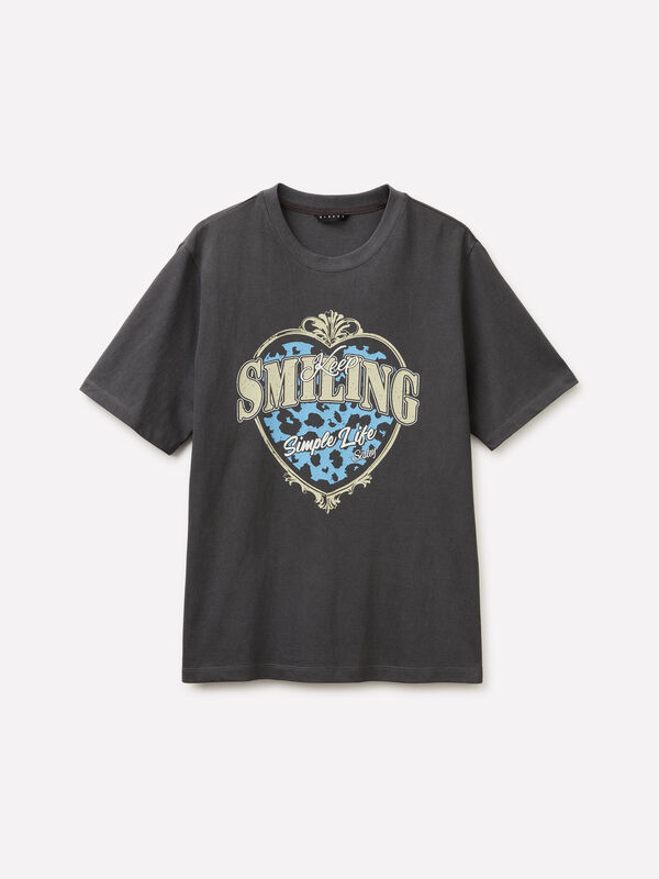 T-shirt con stampa - sisley k  t shirt manica corta | Sisley K