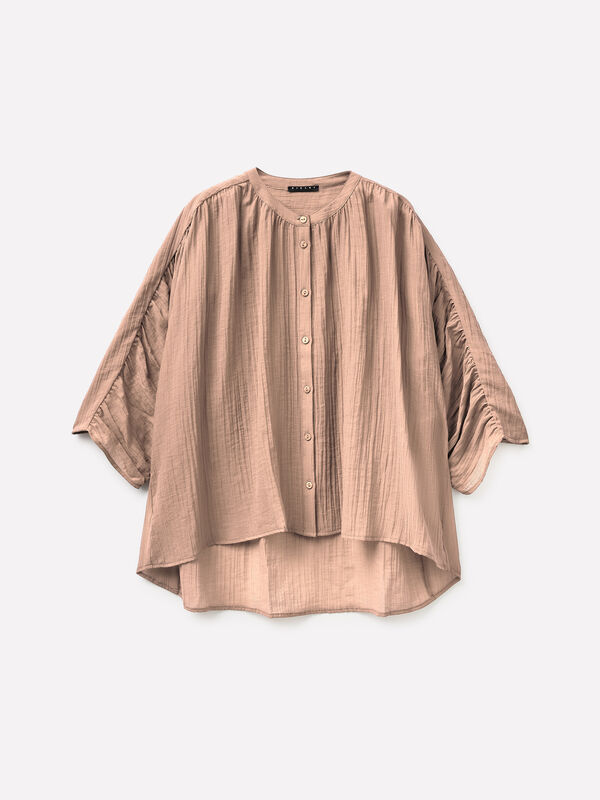 Camicia drappeggiata - camicie da donna | Sisley