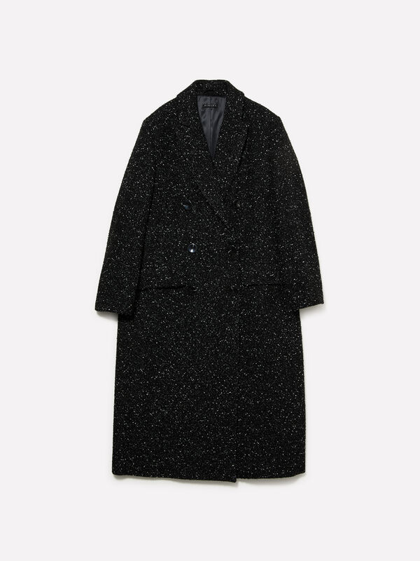 Cappotto lungo bouclé - cappotti da donna | Sisley
