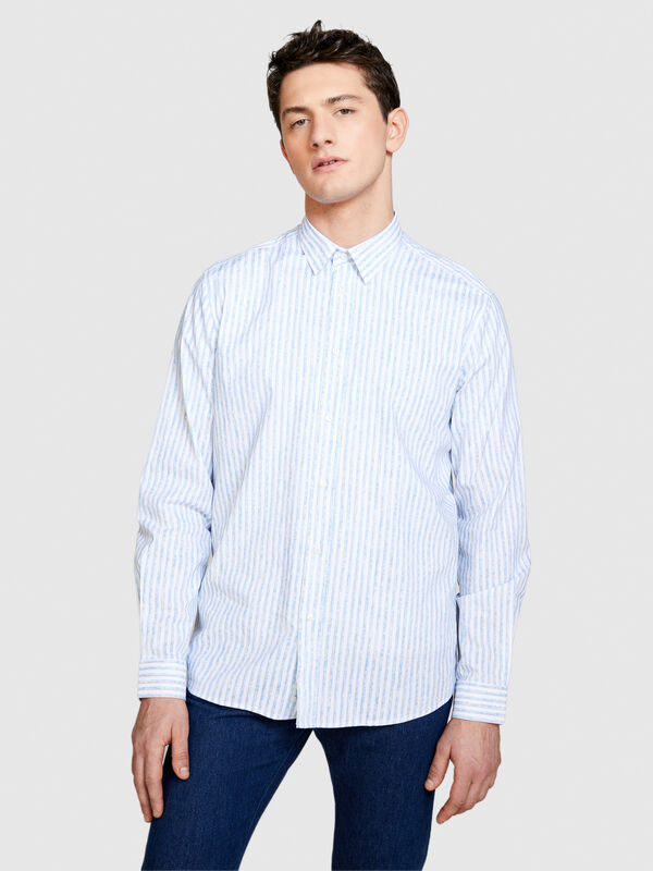 Camicia regular fit stampata - camicie regular da uomo | Sisley