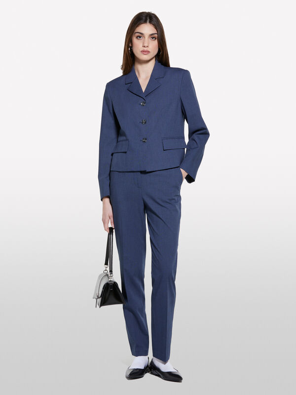 Pantaloni a vita alta - pantaloni skinny da donna | Sisley