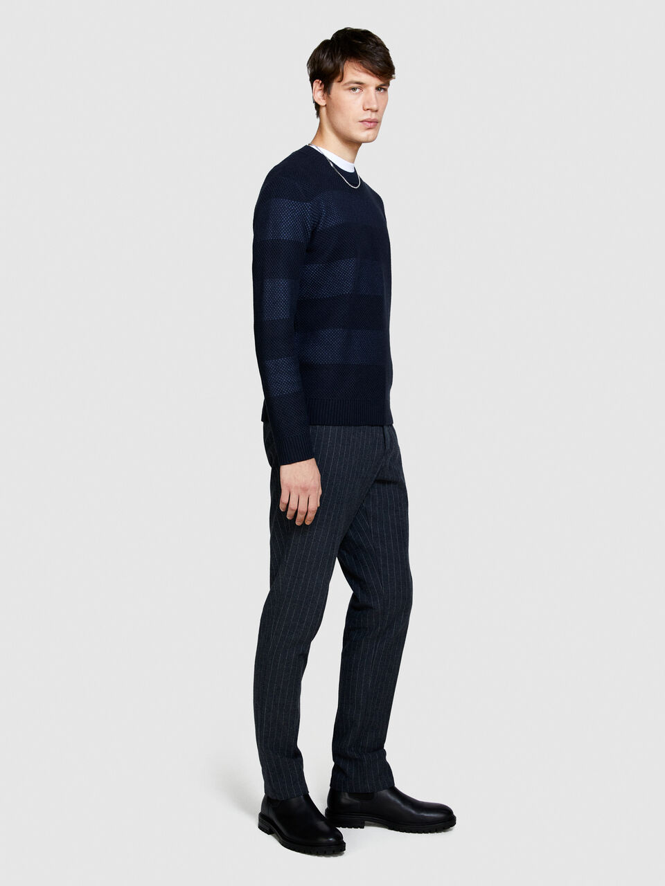 Maglia a righe Uomo image number null