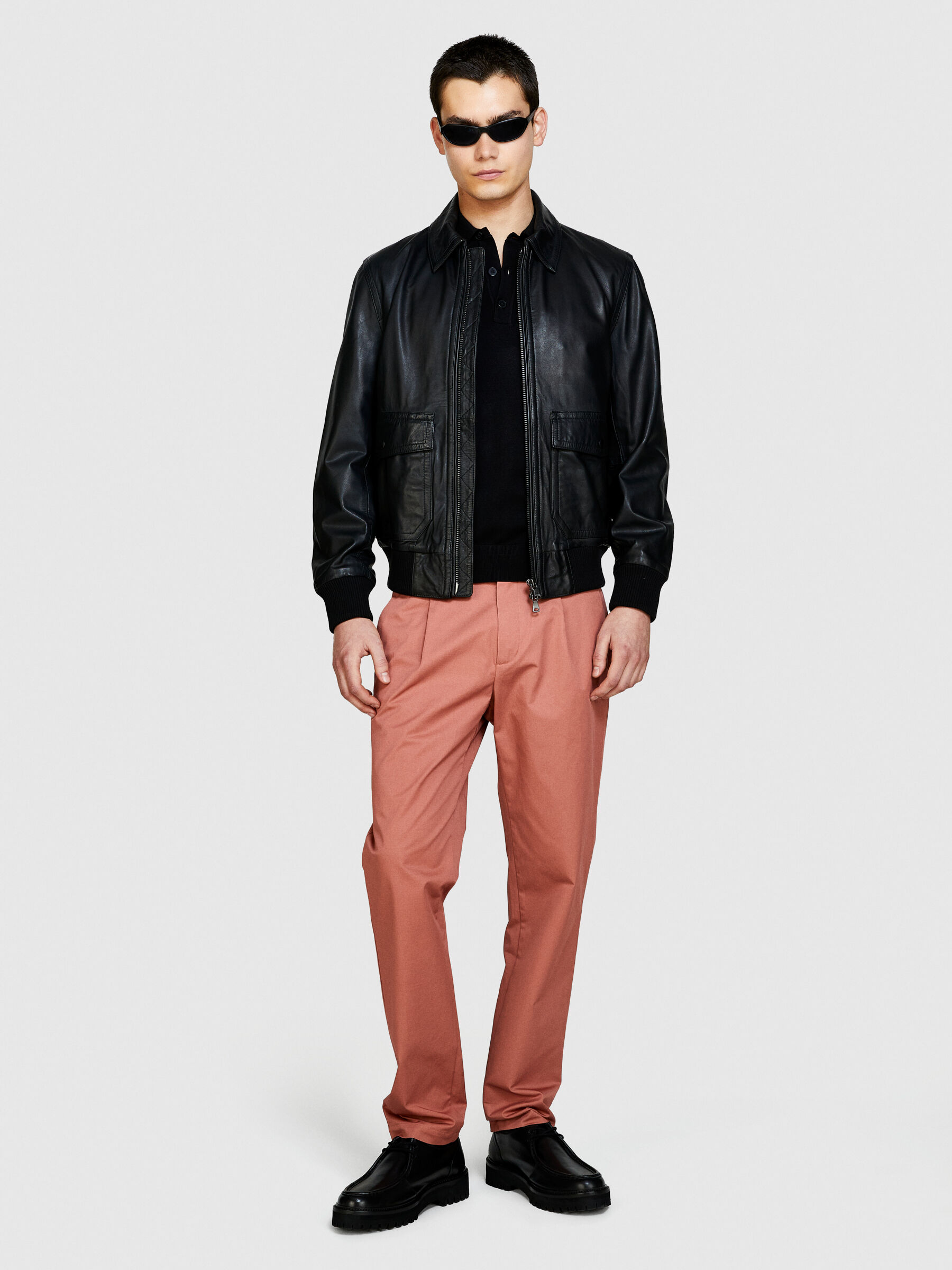 Sisley best sale giacca pelle