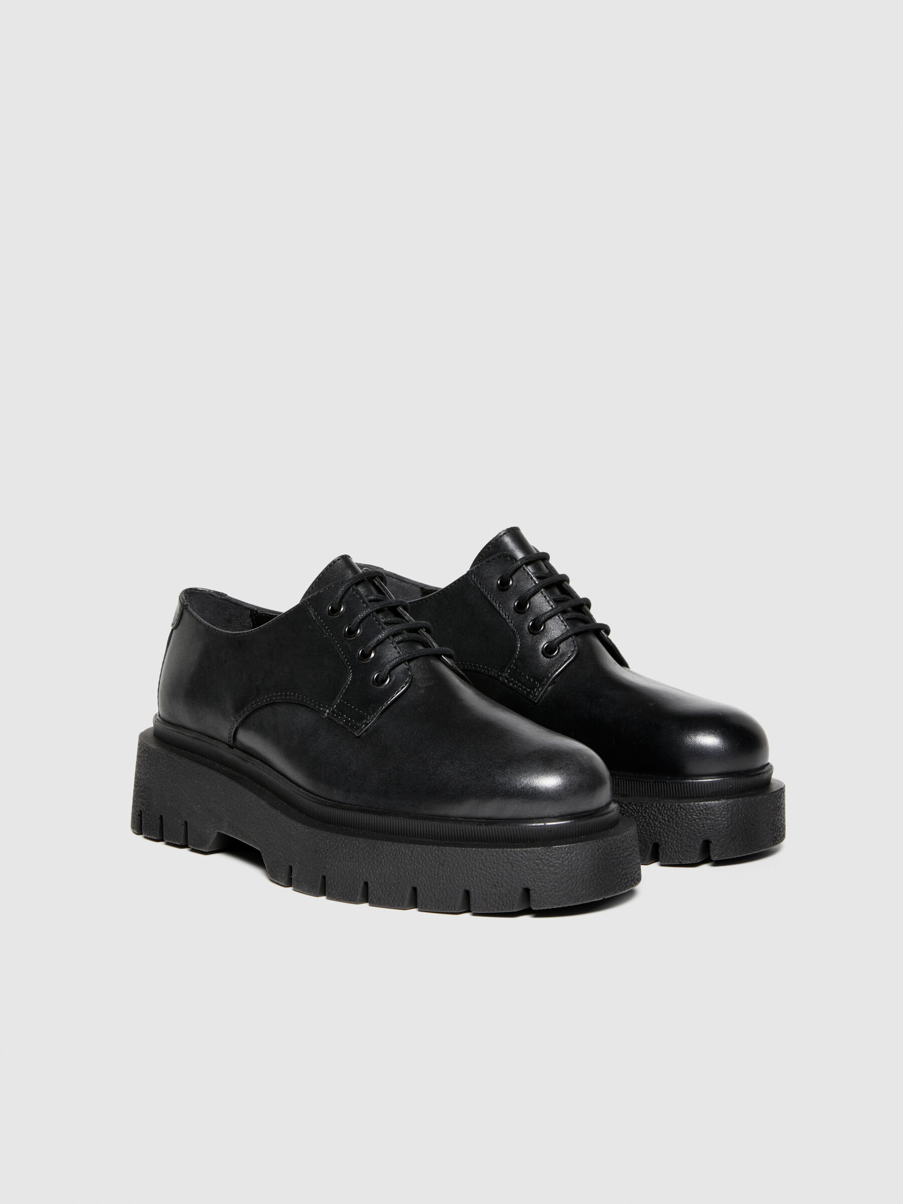 Derby scarpe donne sale