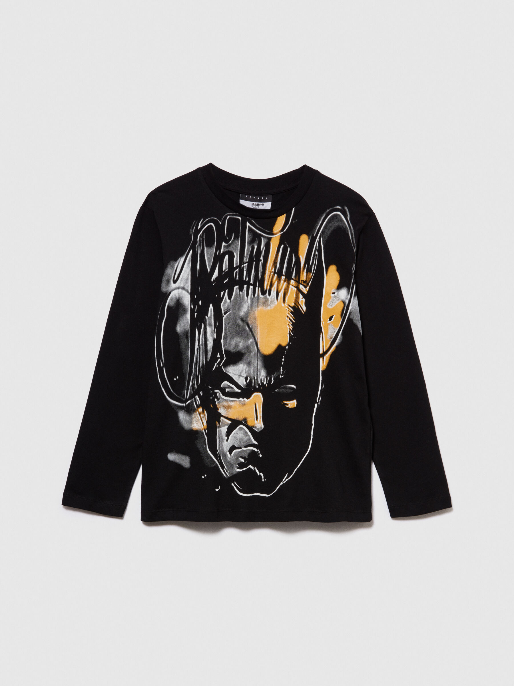 T shirt manica lunga sisley sales