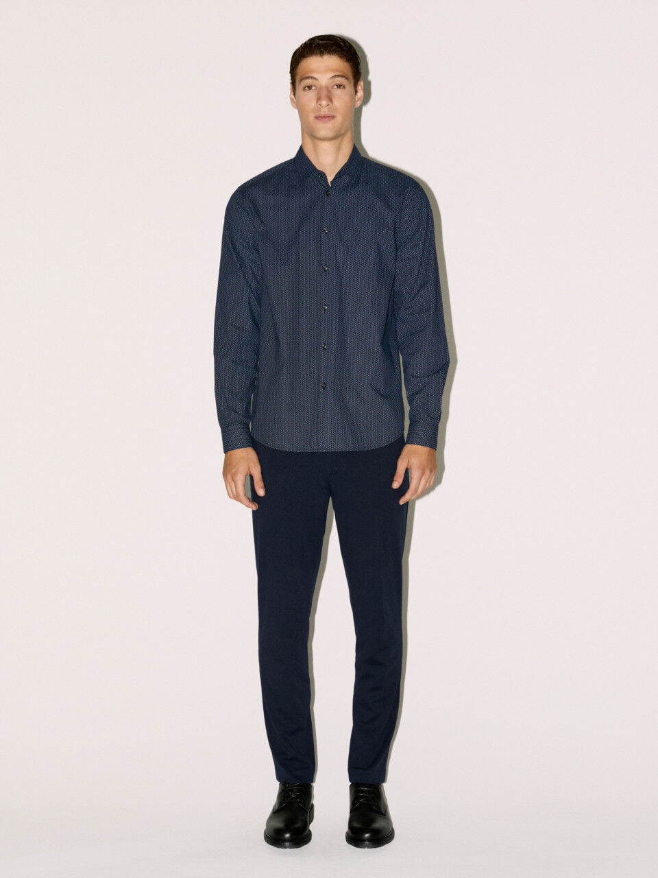 Camicia da Uomo di Comme des Garçons in Blu Uomo Abbigliamento da Camicie da Camicie casual e con bottoni 
