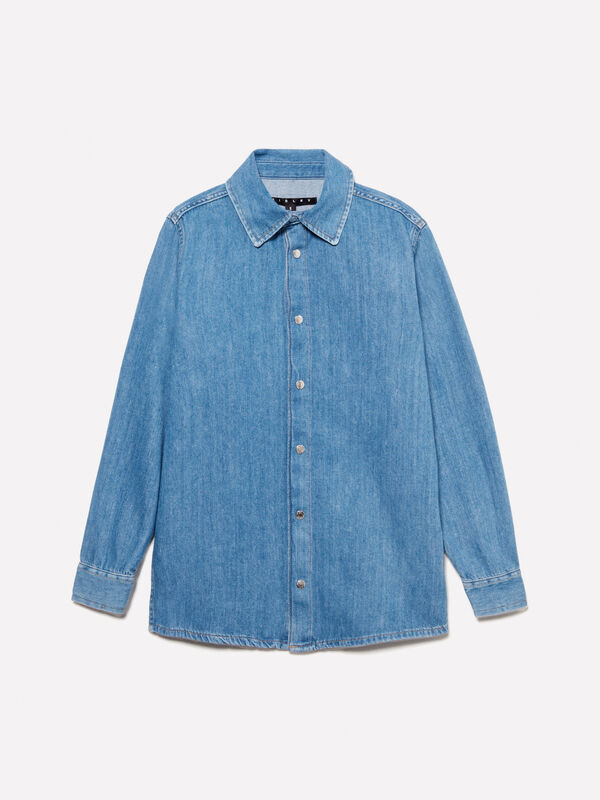 Camicia di jeans Camicia di jeans - camicie da donna | Sisley