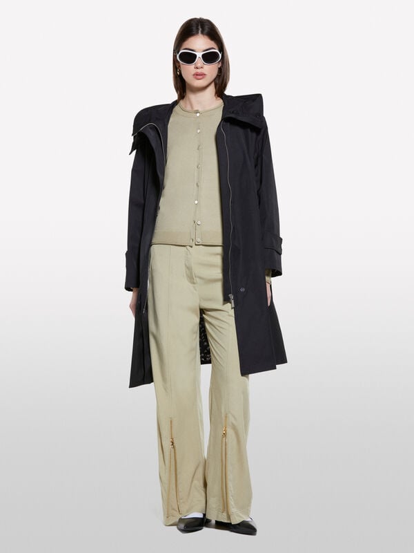 Cardigan regular fit verde militare - cardigan da donna | Sisley