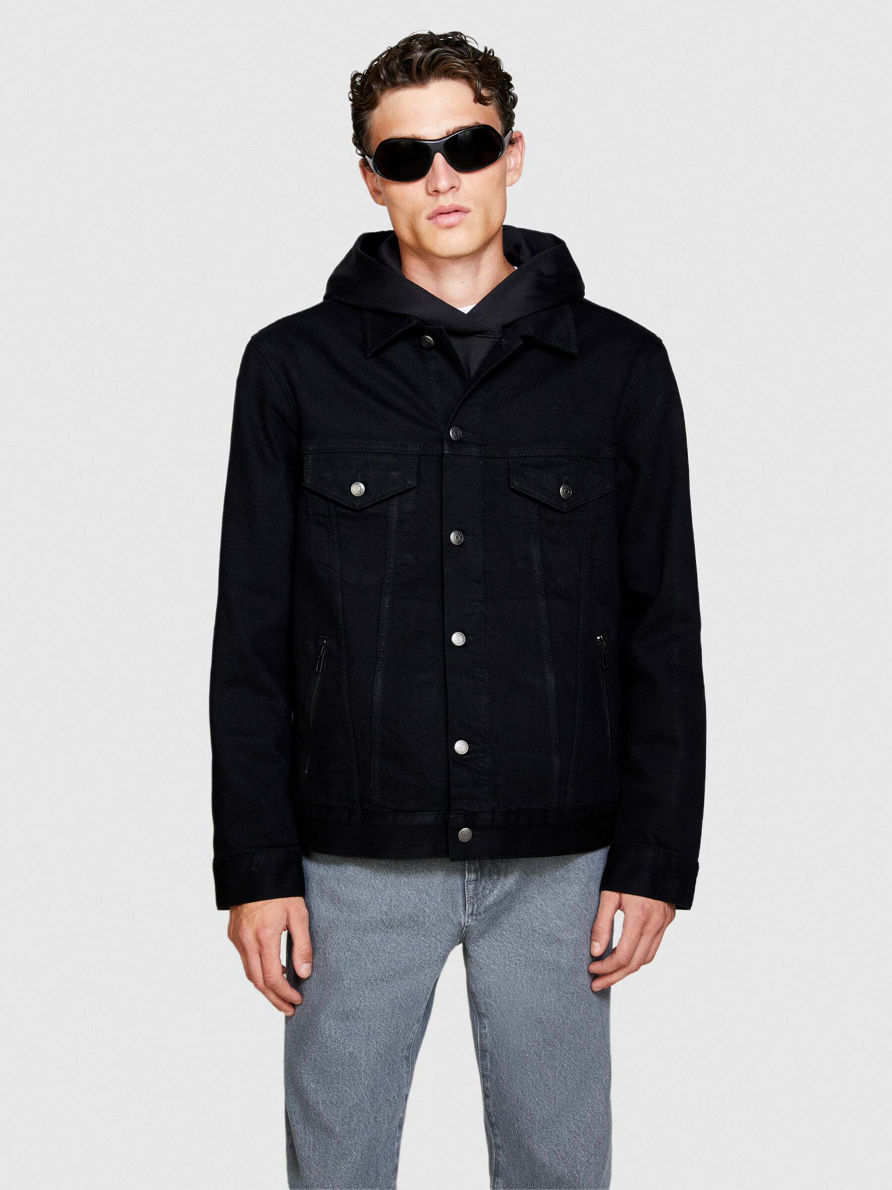 Sisley shop giubbotto jeans