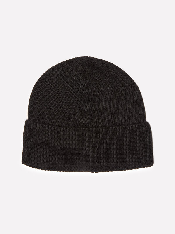 Cappello nero in misto cashmere - cappelli da donna | Sisley