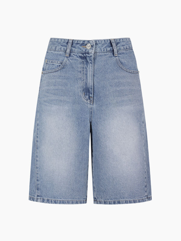 Bermuda di jeans blu - sisley k donna | Sisley K
