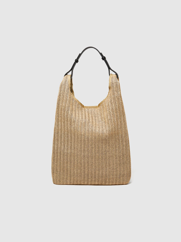 Shopper in paglia - borse tote bag da donna | Sisley