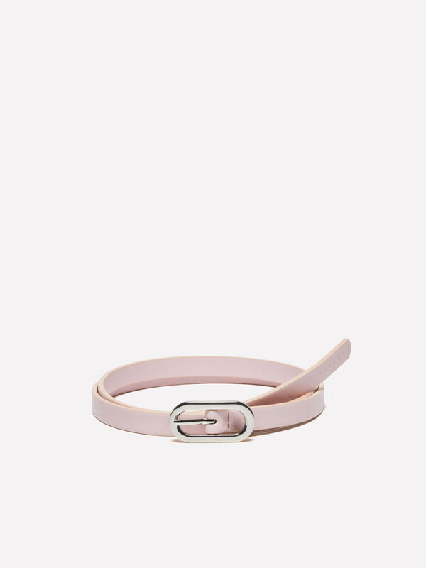 Cintura sottile rosa - cinture da donna | Sisley